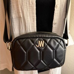Quilted Black Crossbody Bag